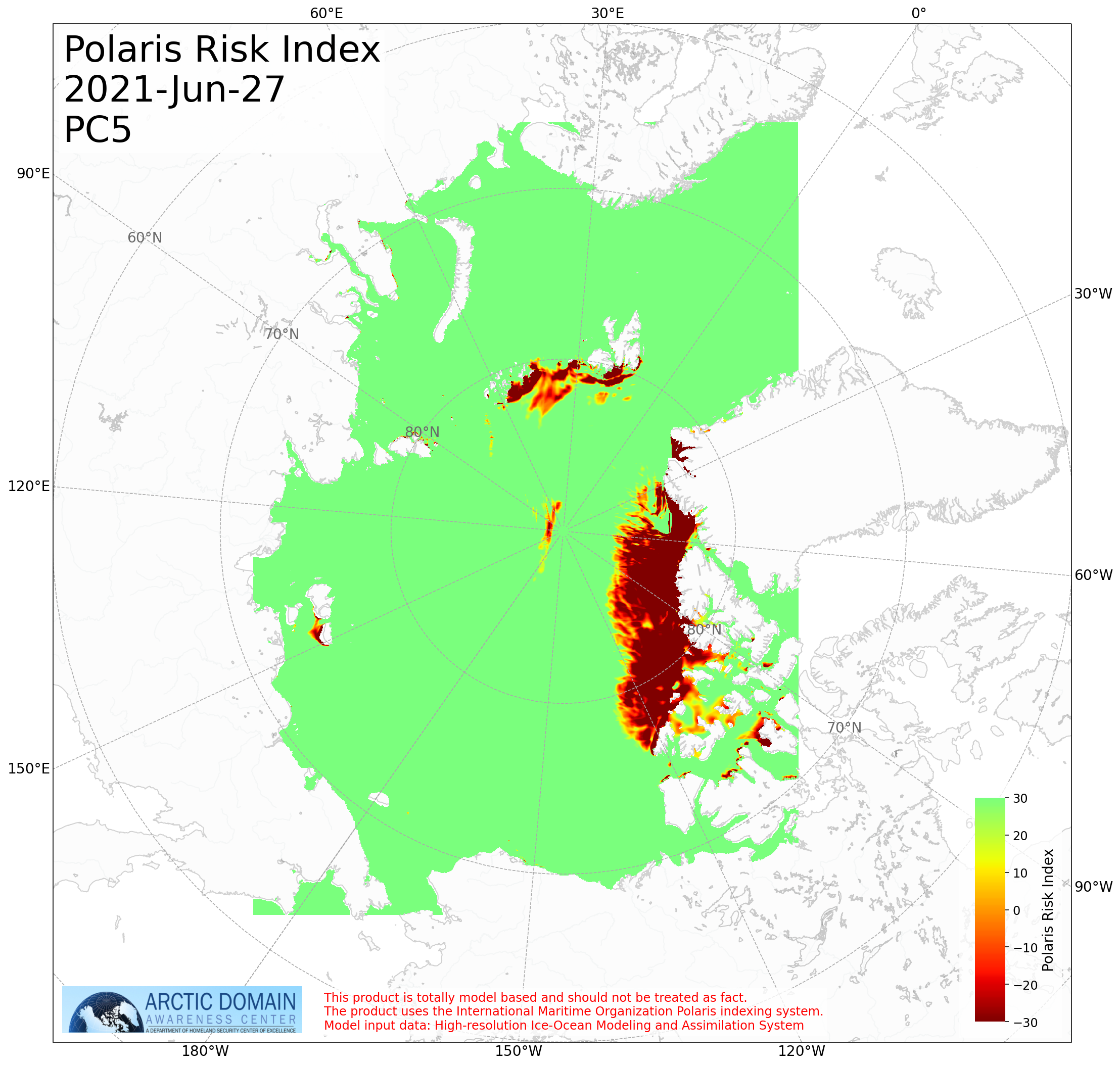 An ACTICE forecast image